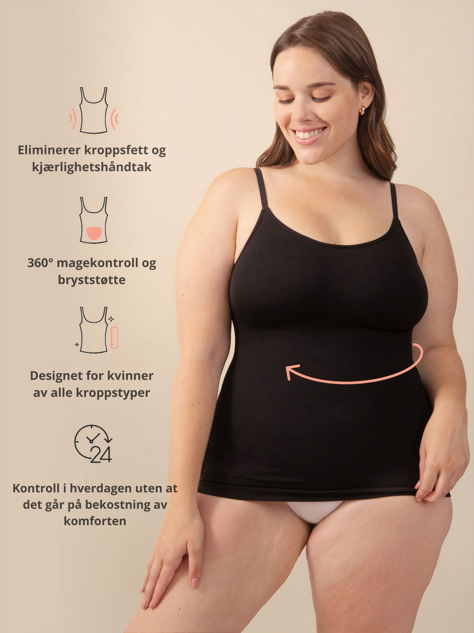 Glammering® Premium ShaperCami